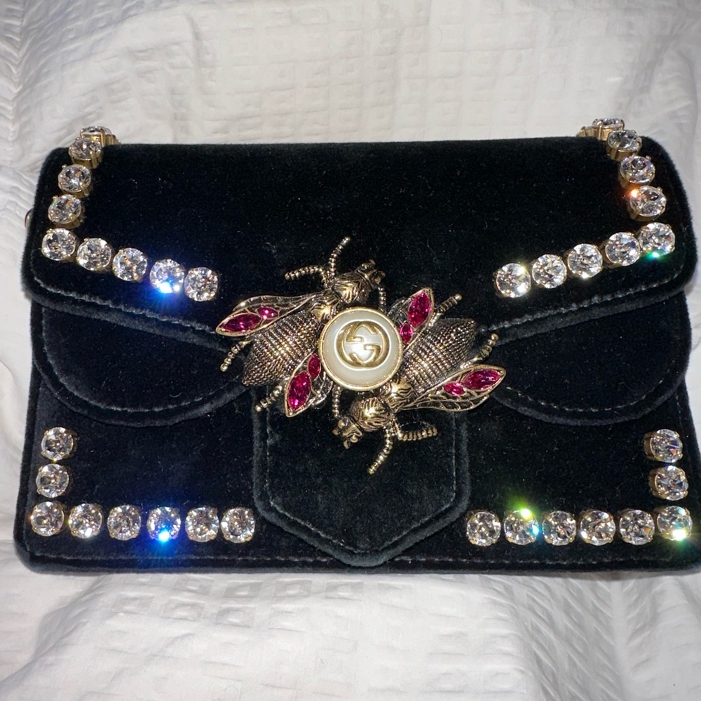 Velvet Gucci purse